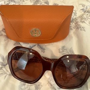 Tory Burch Brown Sunglasses